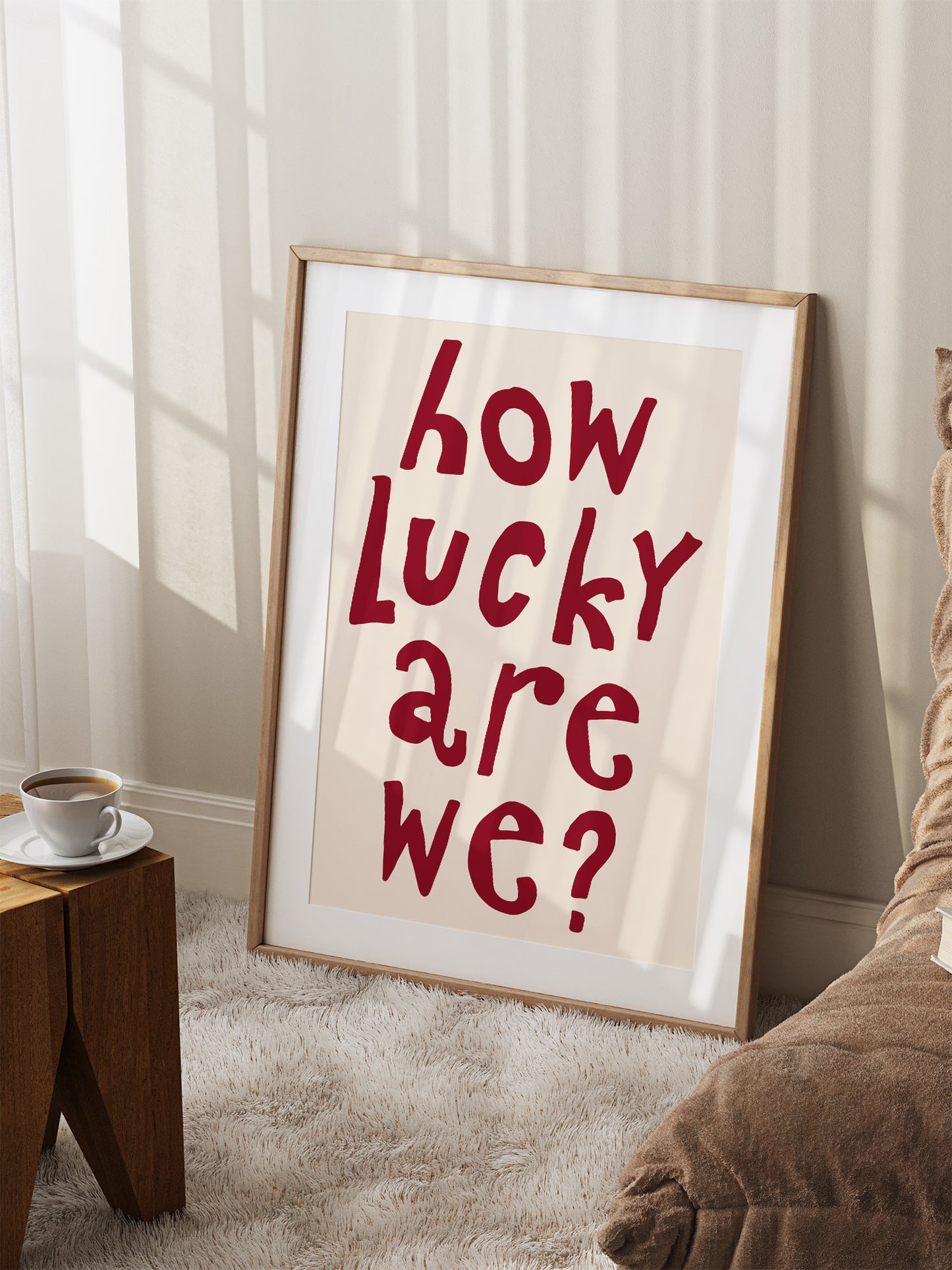 How Lucky Are We, Red | Download