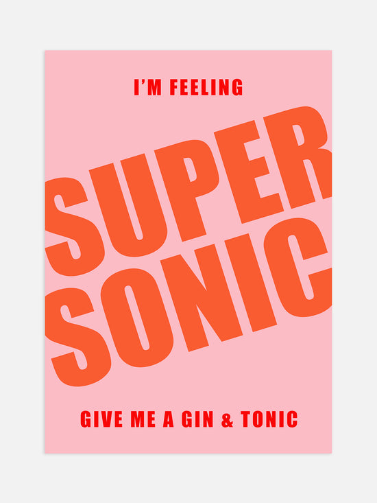 Supersonic Poster