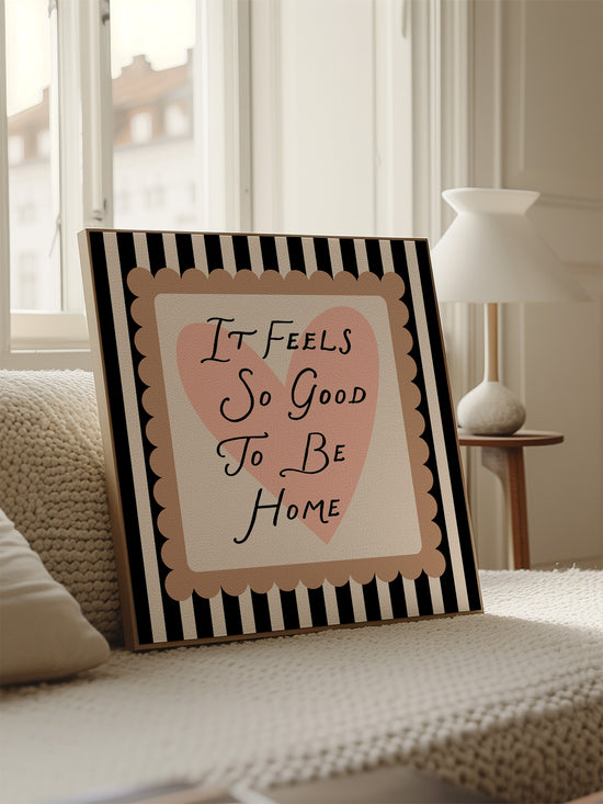 It Feels So Good To Be Home, Black