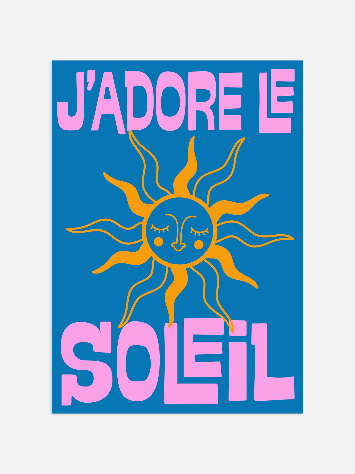 Le Soleil Art Print