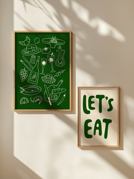 Set Of 6 Kitchen Prints | Digital Download