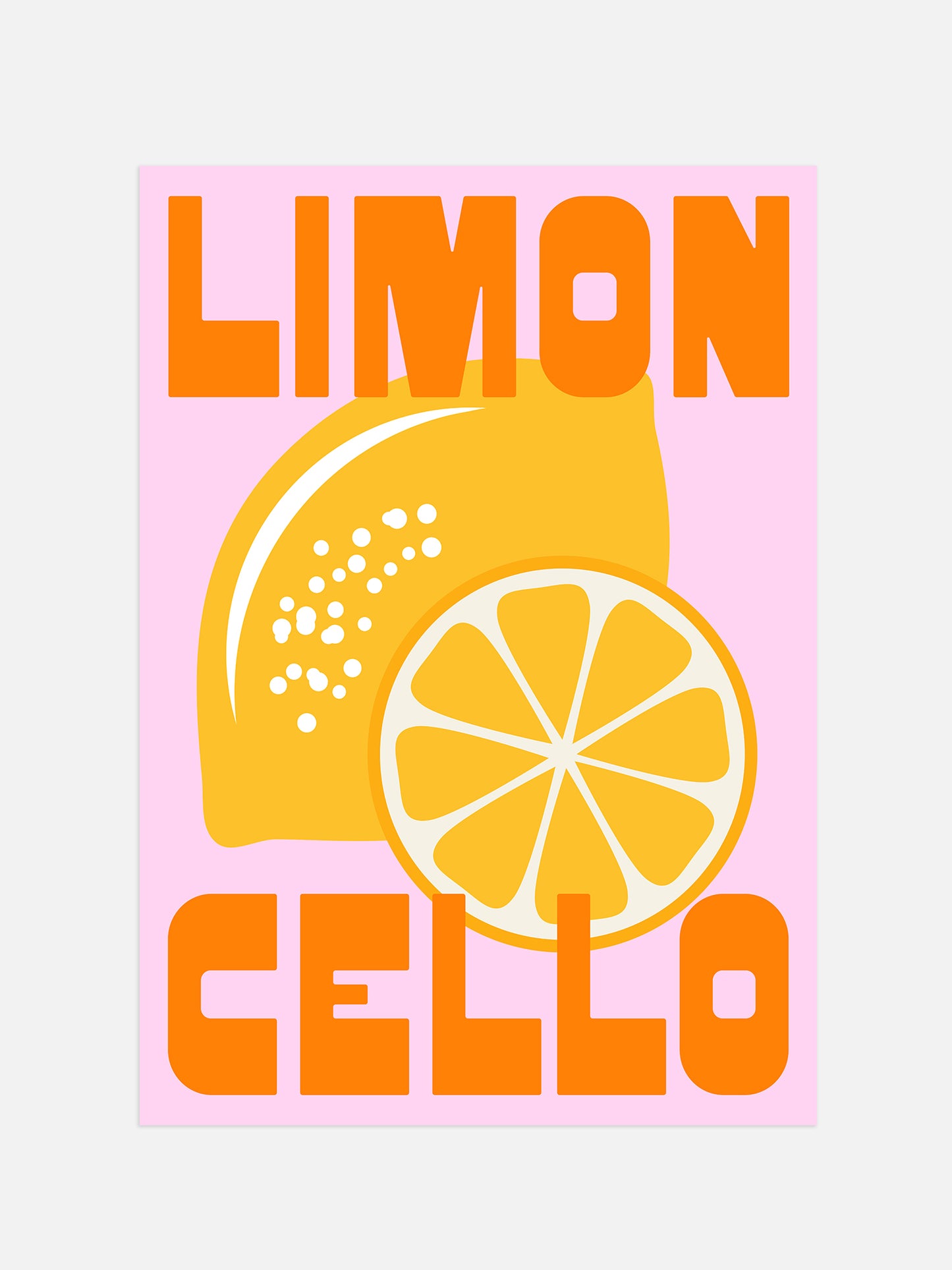 Pastel Limoncello Poster | Digital Download