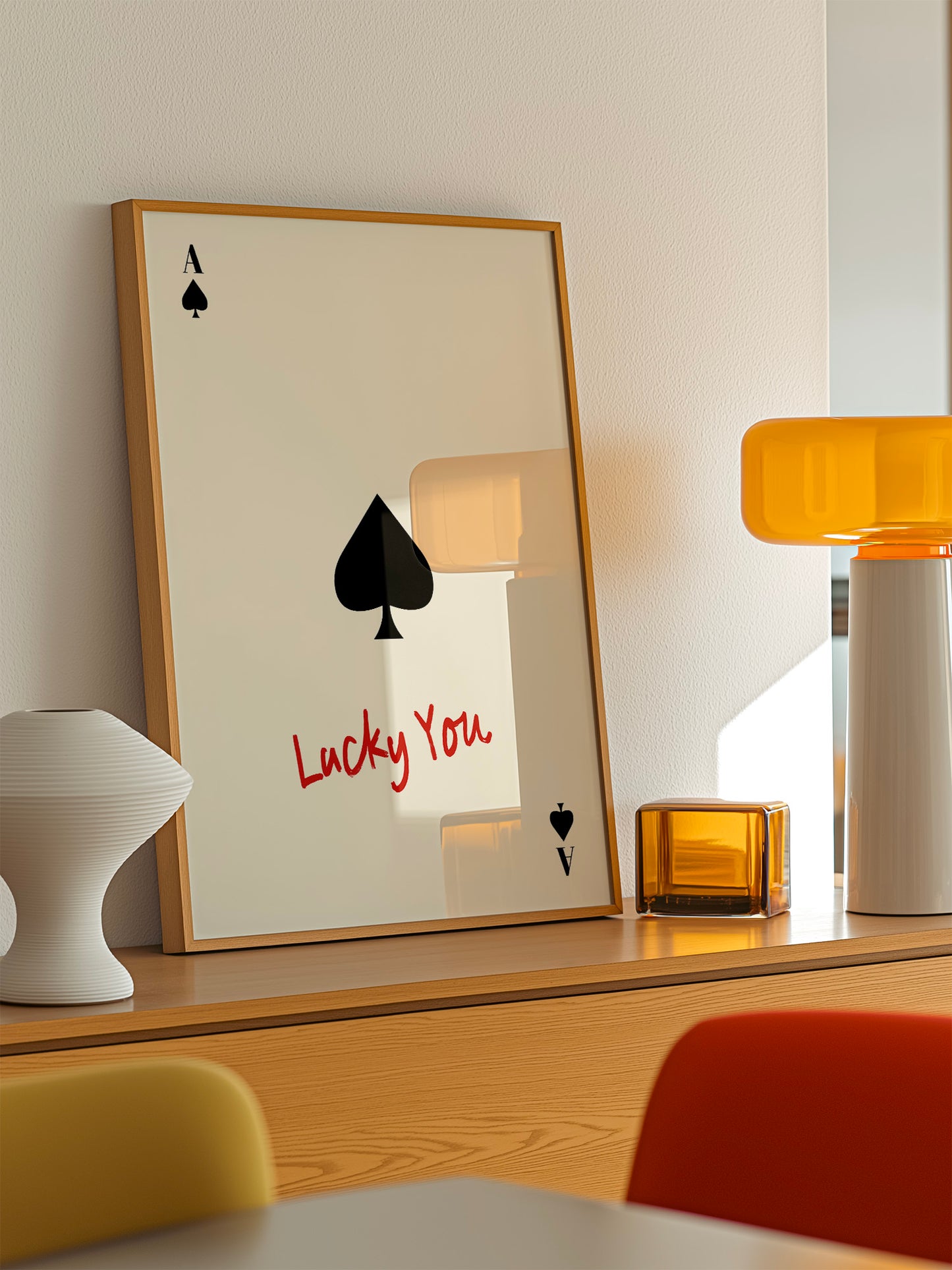 Lucky You Ace Of Spades Print | Digital Download