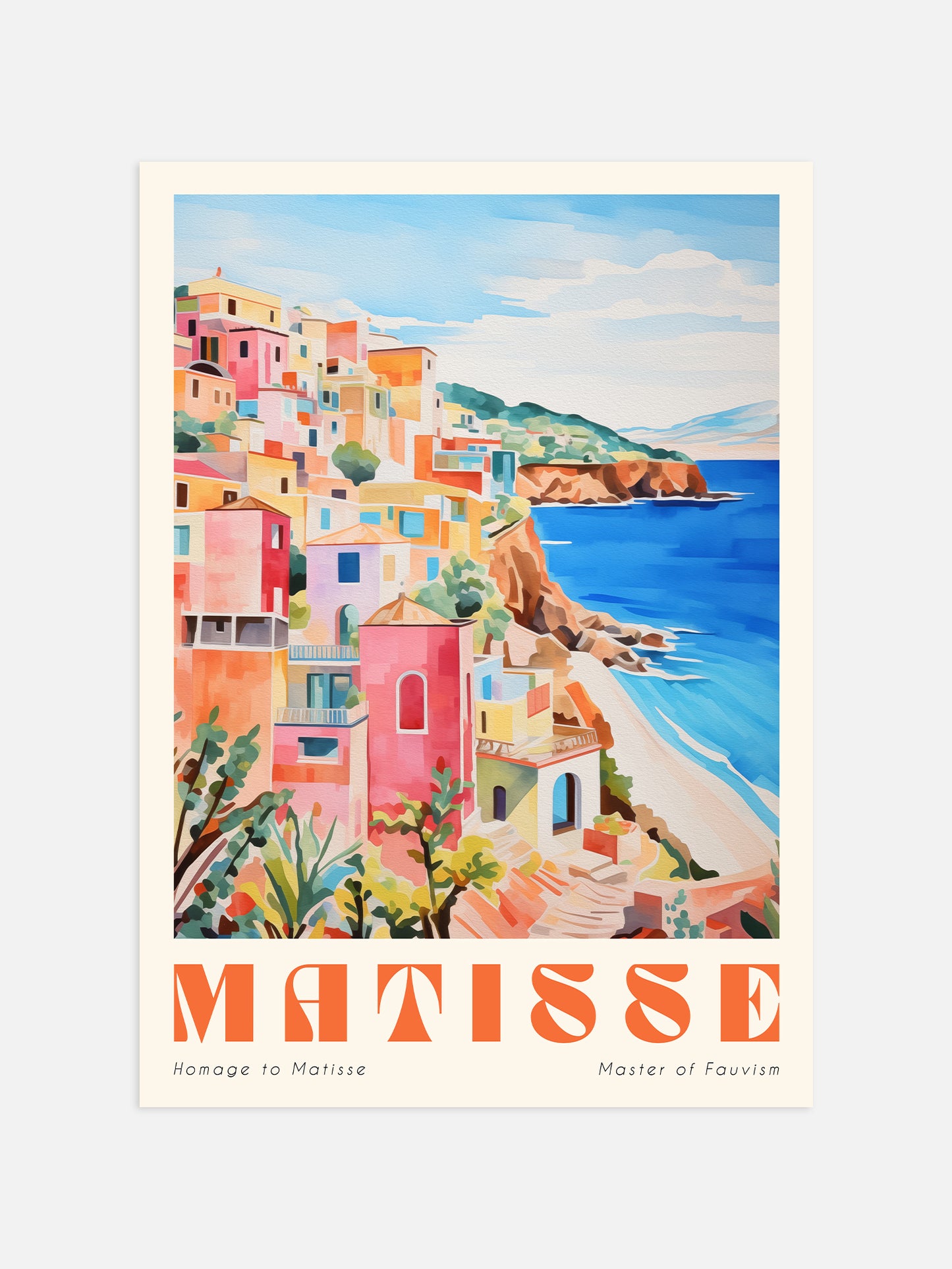 Set Of 5 Matisse Beach Prints | Digital Download