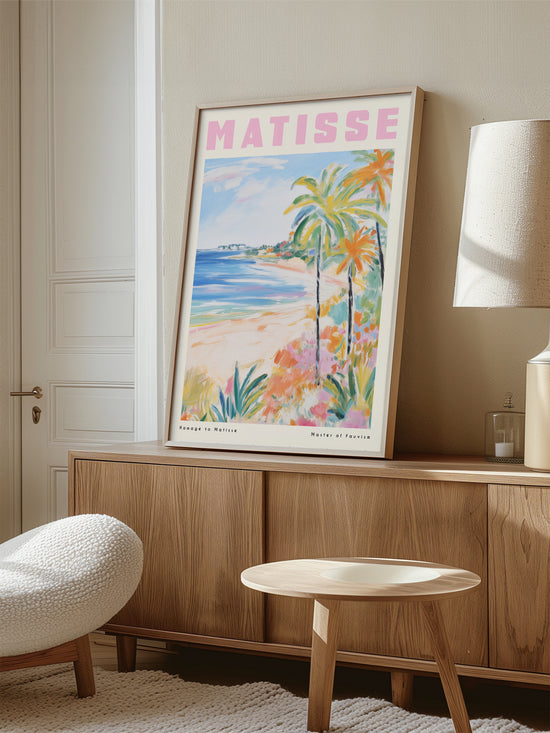 Matisse Beach Landscape Print | Digital Download