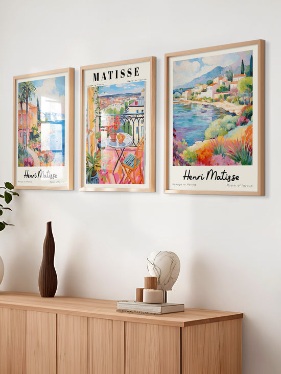 Set Of 3 Pastel Matisse Prints | Digital Download