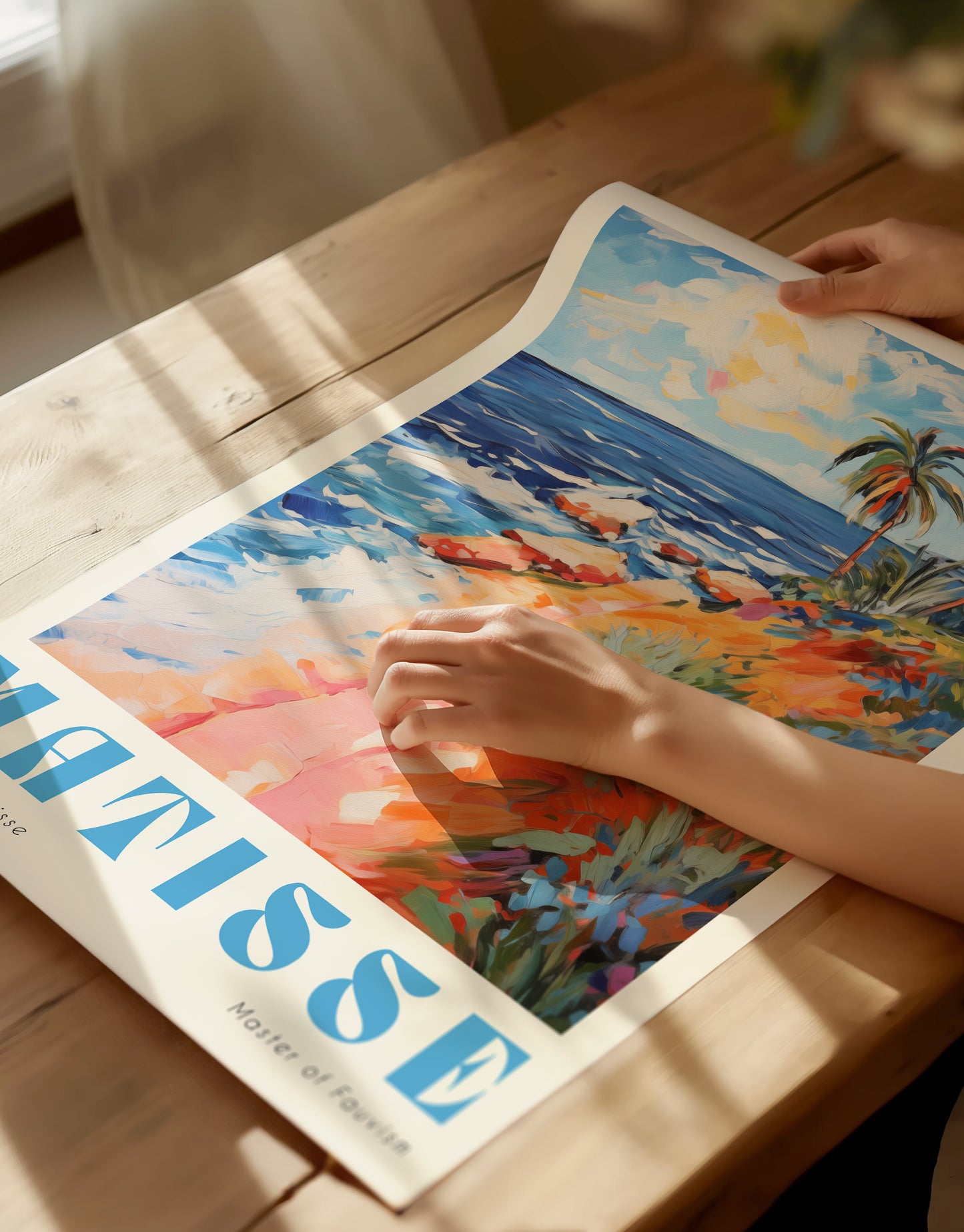 Matisse Coastal Painting Print