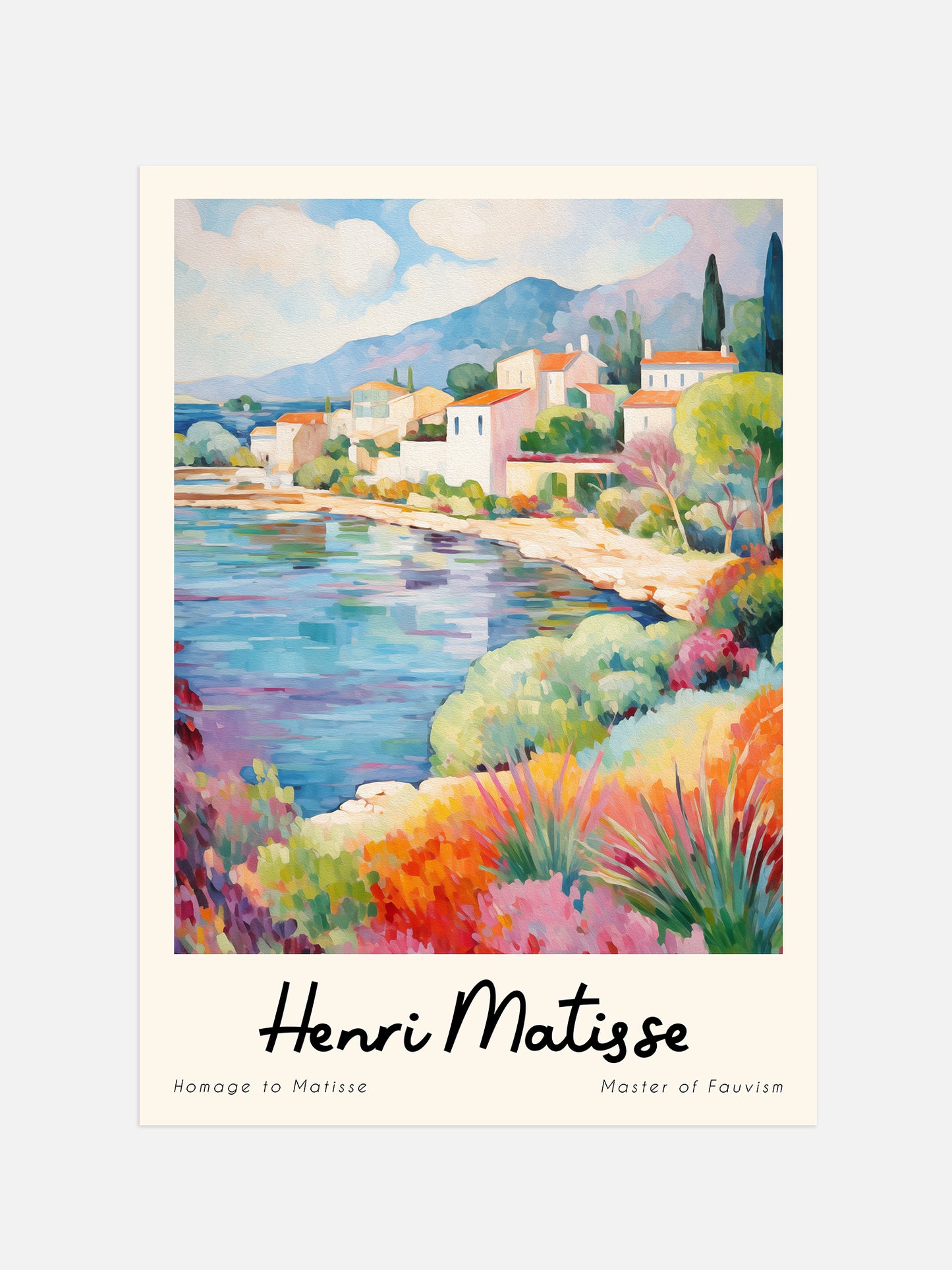 Matisse Mediterranean Painting | Digital Download