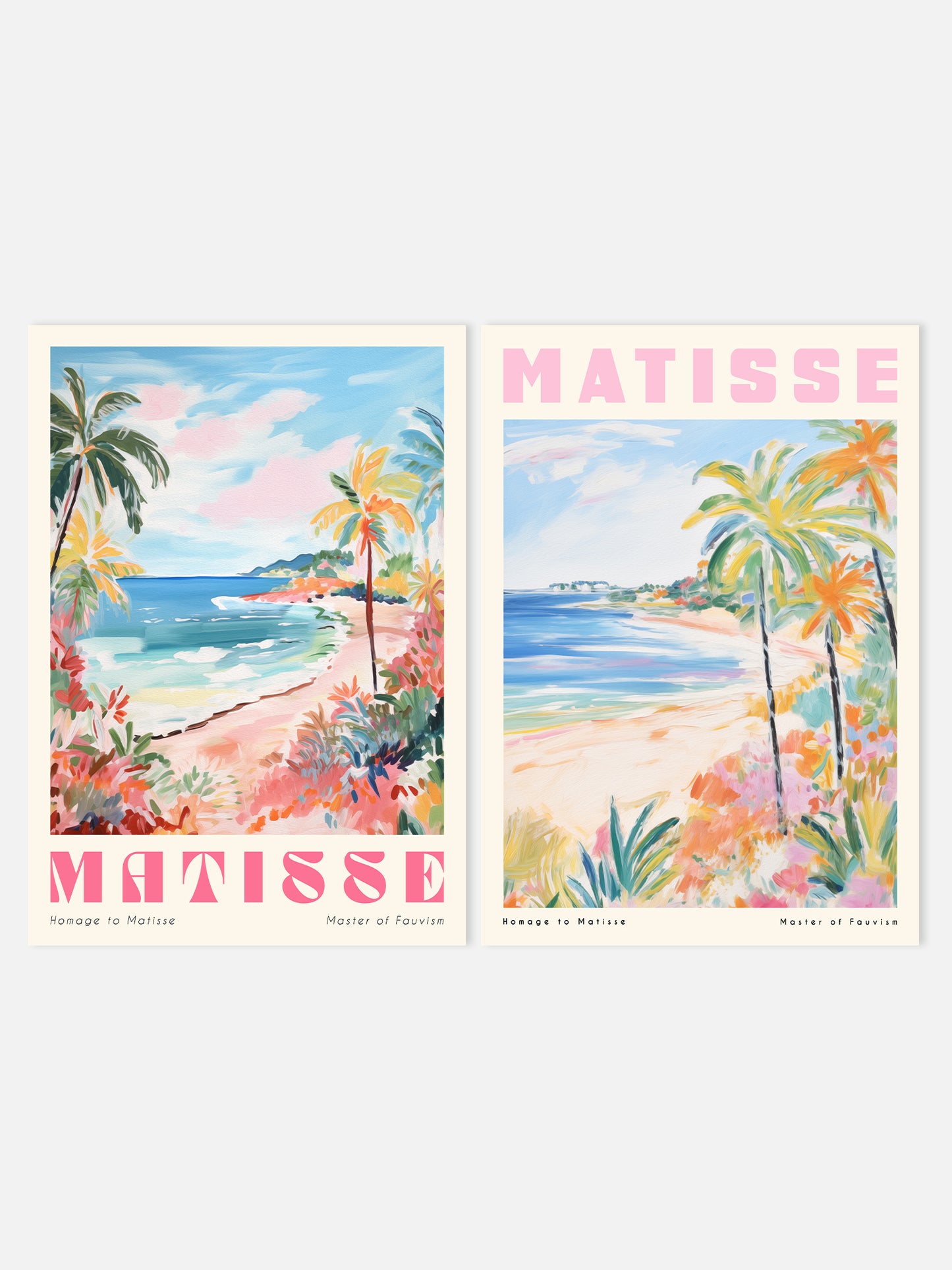 Set Of 5 Matisse Beach Prints | Digital Download