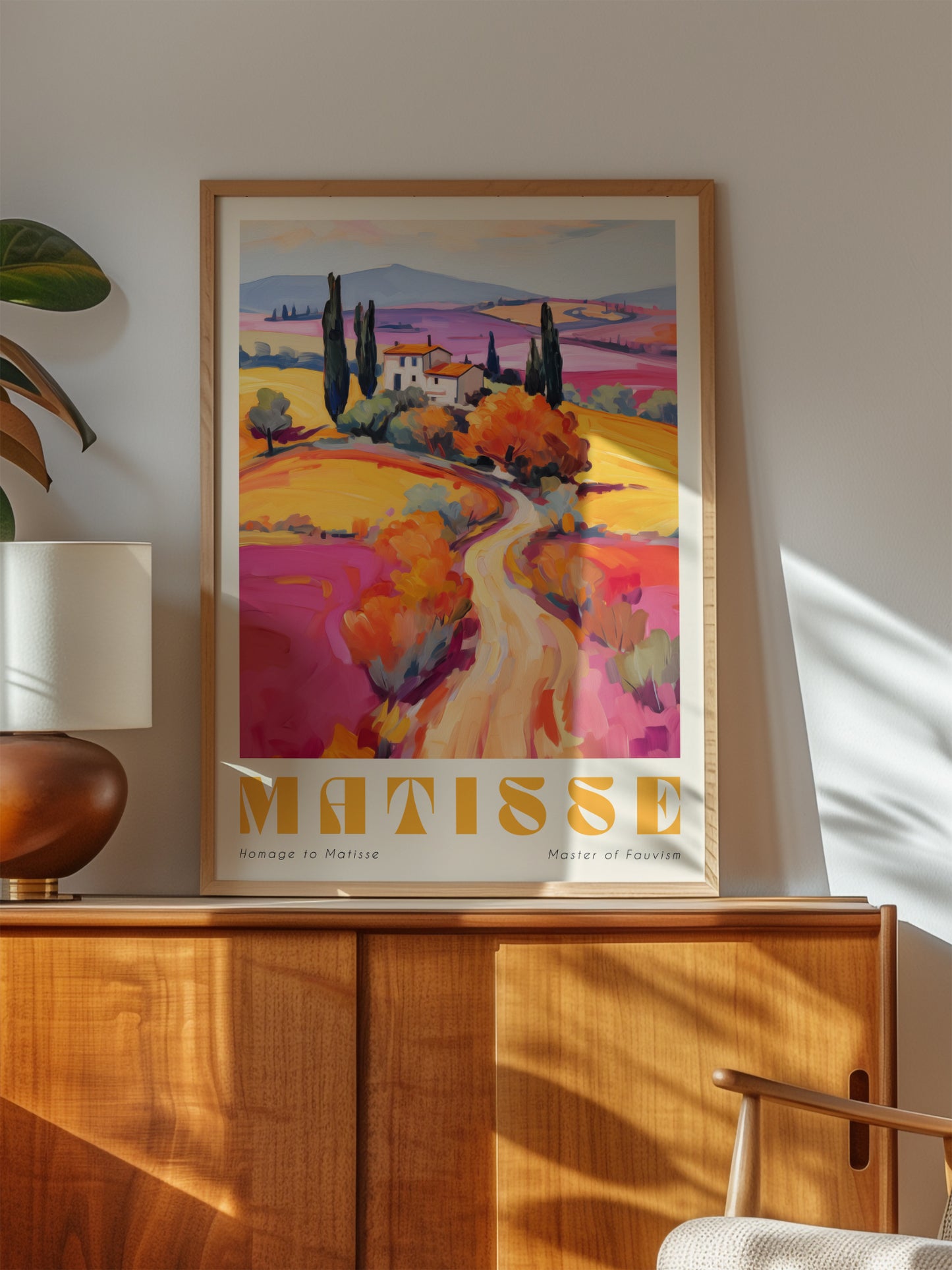 Colourful Matisse Landscape Print