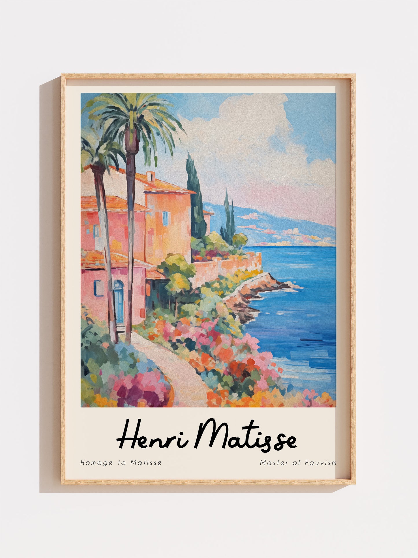 Matisse Coastal Landscape | Digital Download