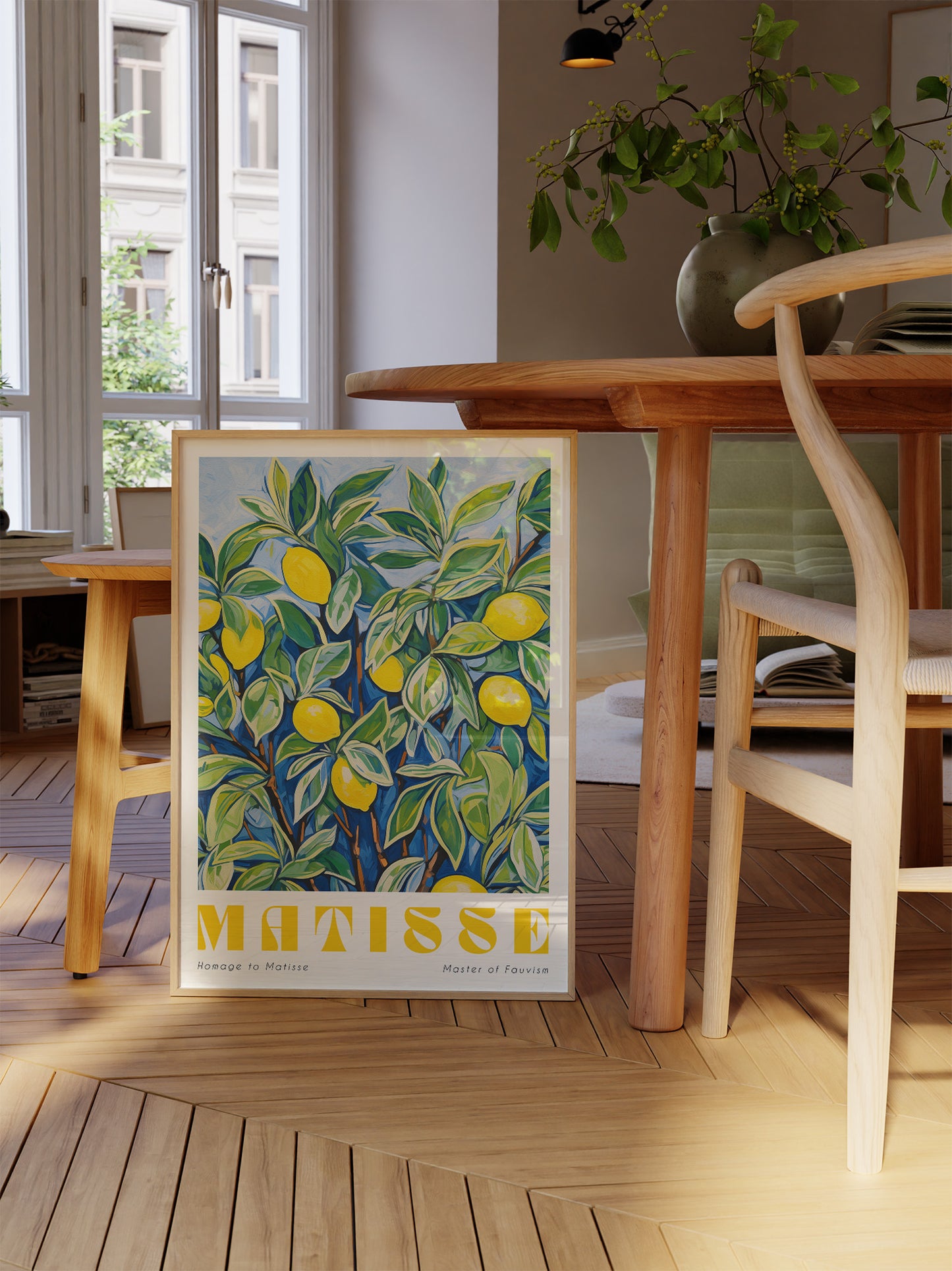 Matisse Lemons Painting Print