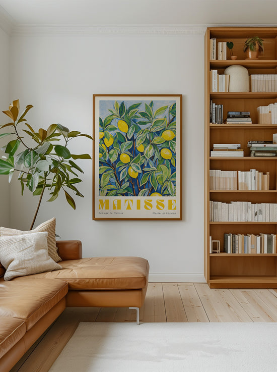 Matisse Lemons Painting Print