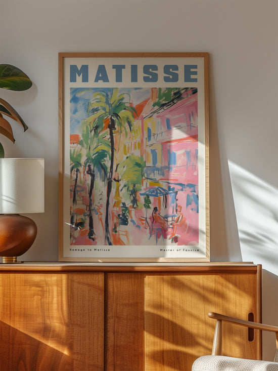 Matisse Cafe Scene Print | Digital Download