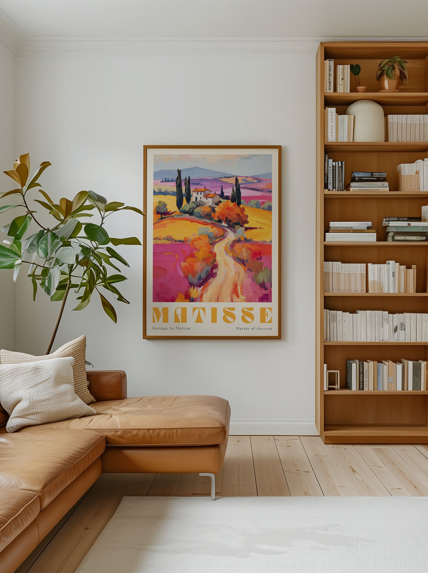 Colourful Matisse Landscape Print