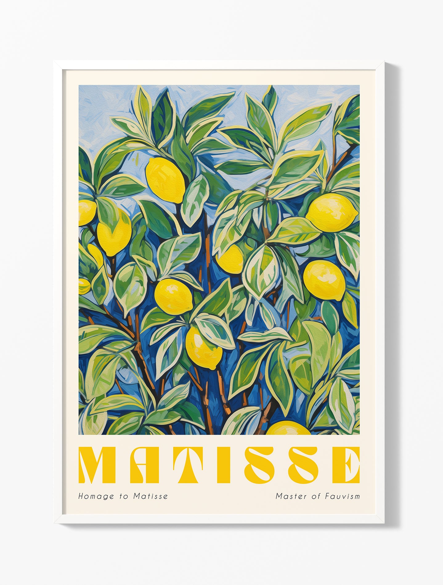 Matisse Lemon Tree Print | Digital Download