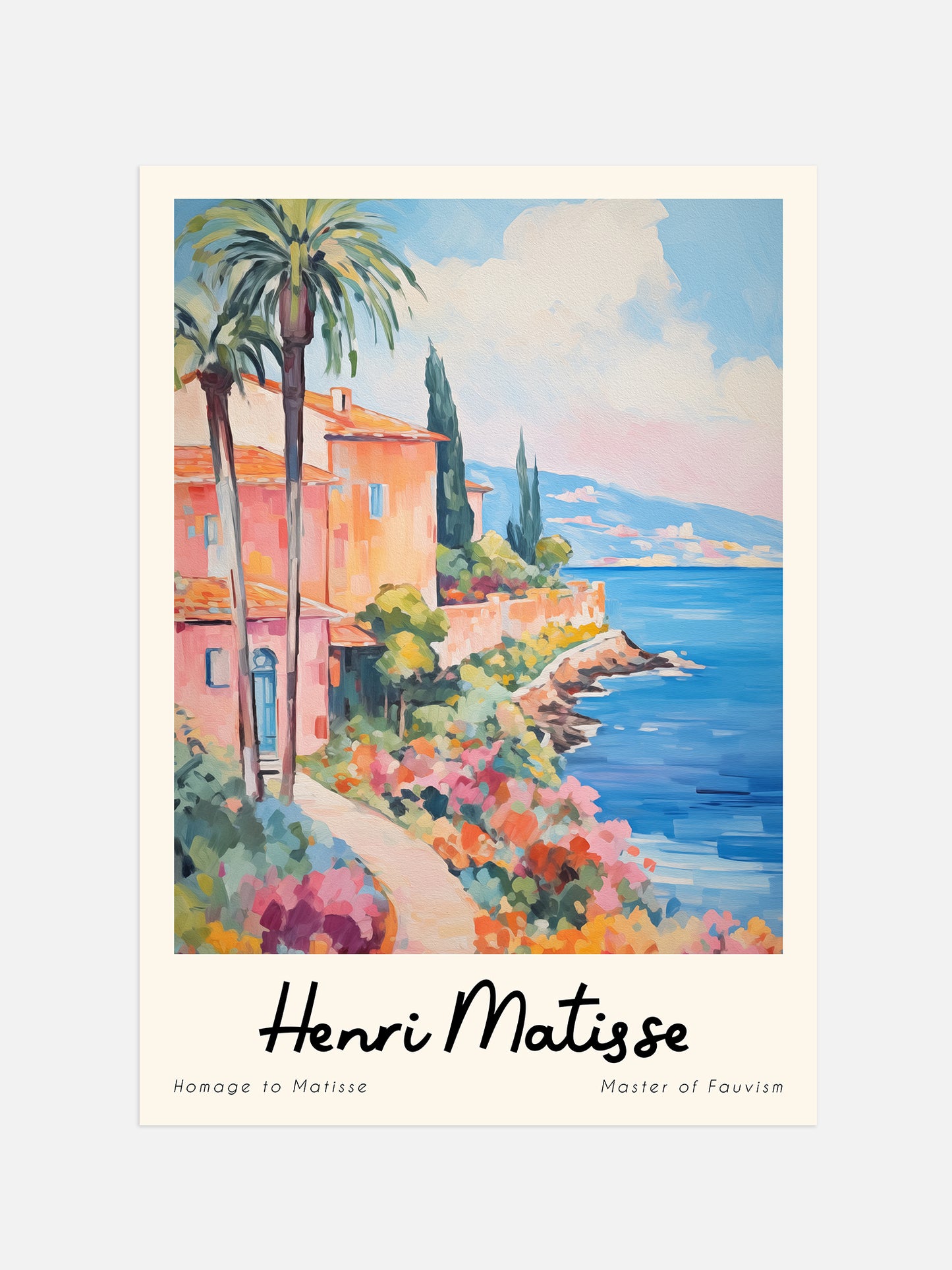 Matisse Coastal Landscape | Digital Download