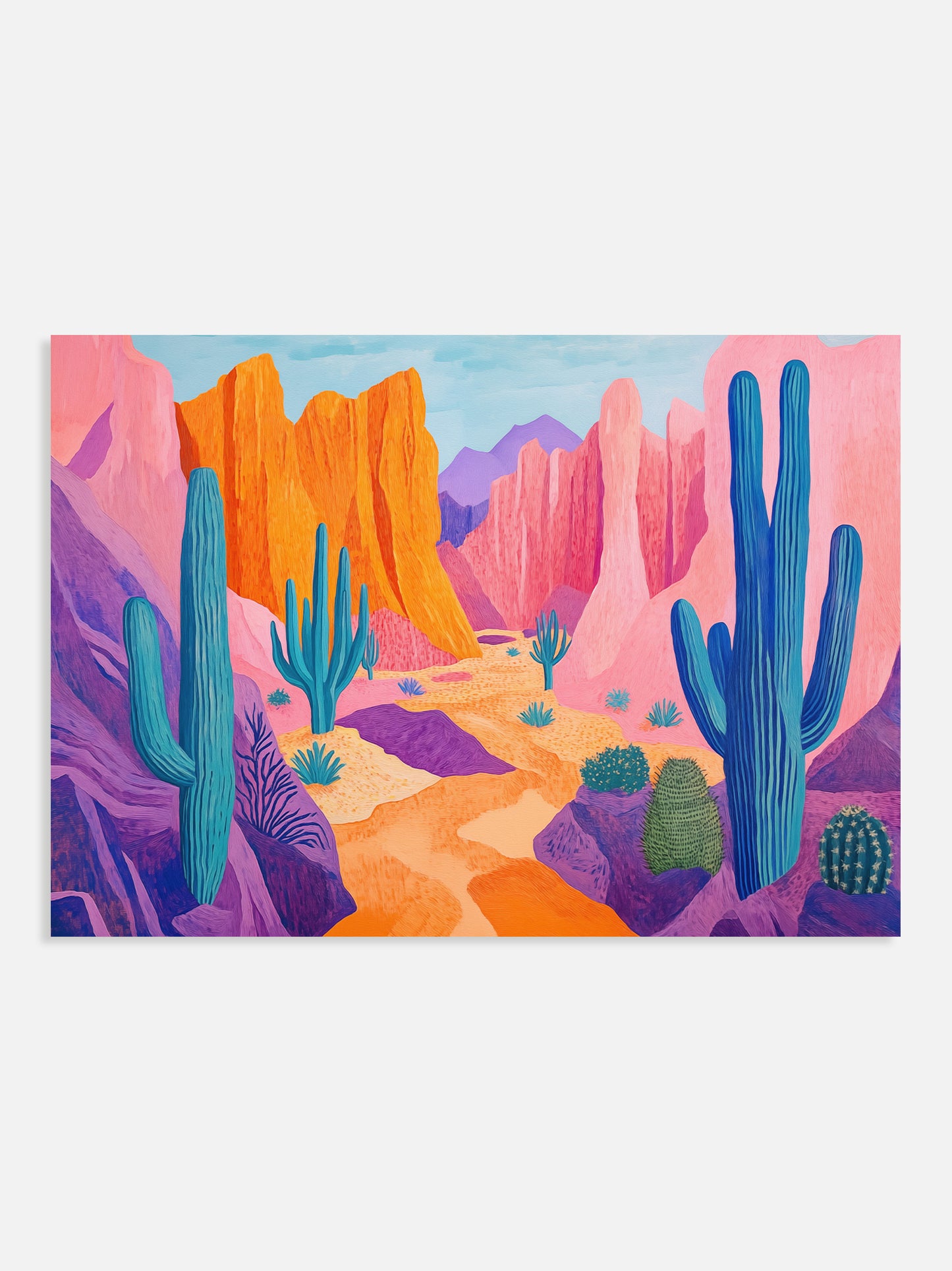 Dopamine Desert Print | Digital Download