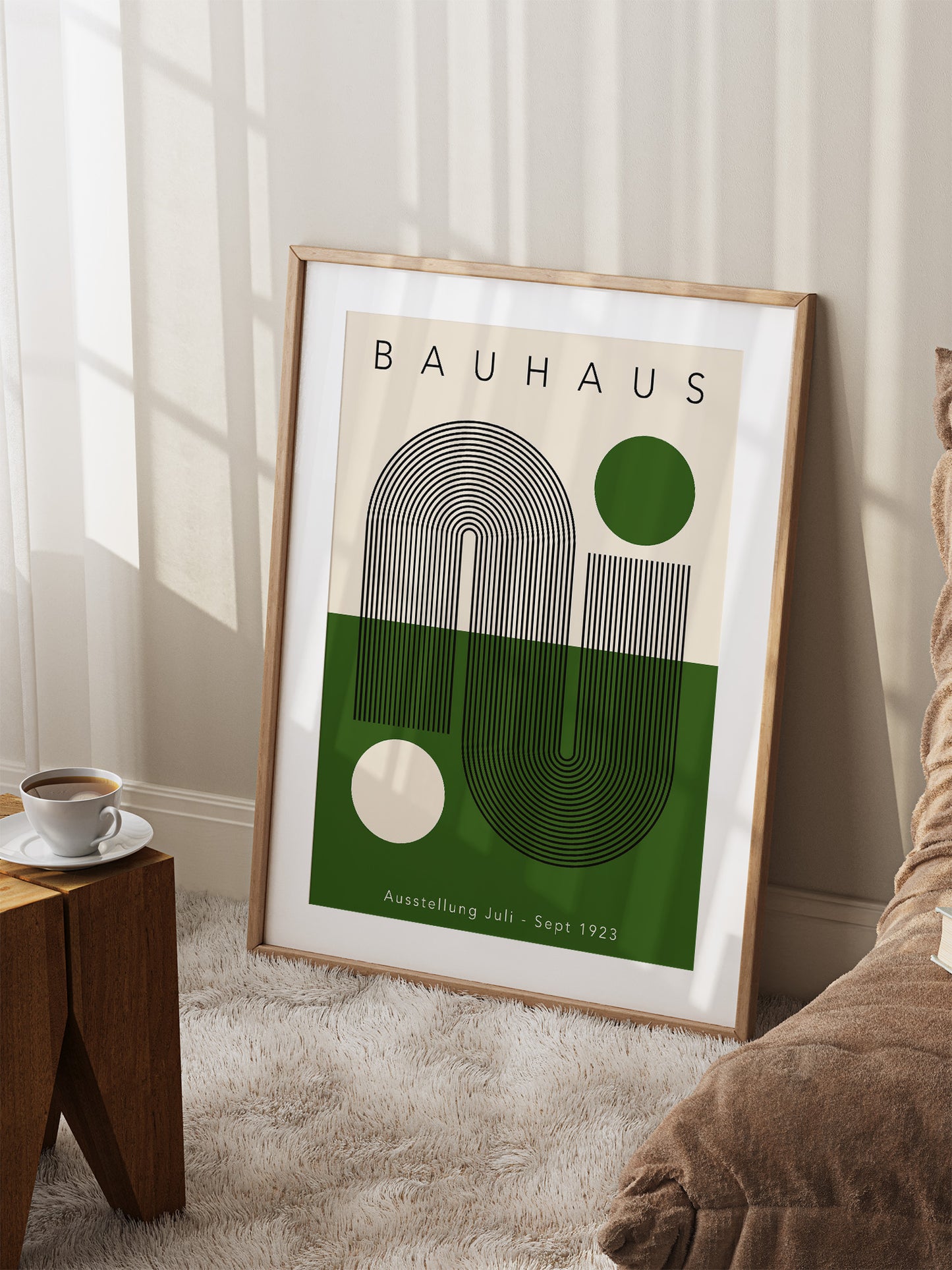 Green Bauhaus Print | Digital Download