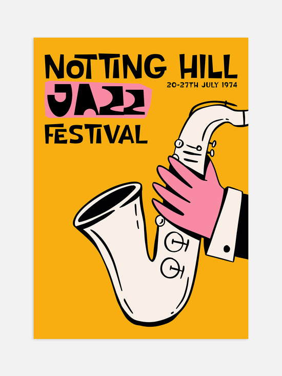 Notting Hill Jazz Festival Poster