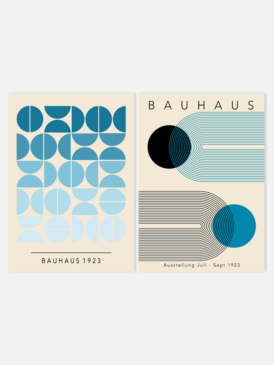 Set Of 2 Modern Bauhaus Prints | Digital Download