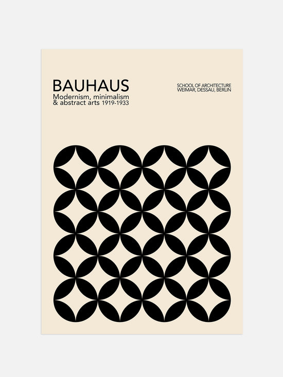 Geometric Bauhaus Poster | Digital Download