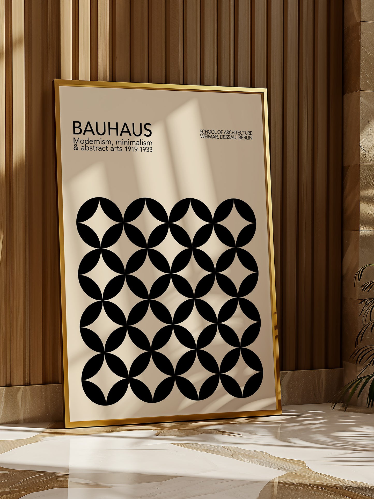 Geometric Bauhaus Poster | Digital Download