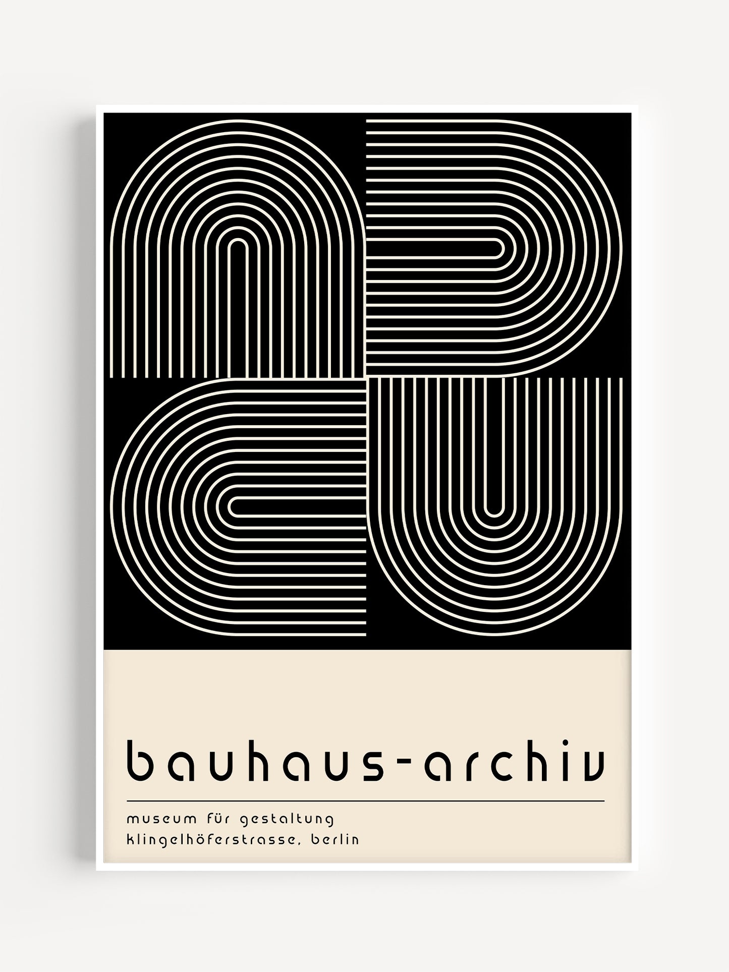 Bauhaus Arches Poster | Digital Download