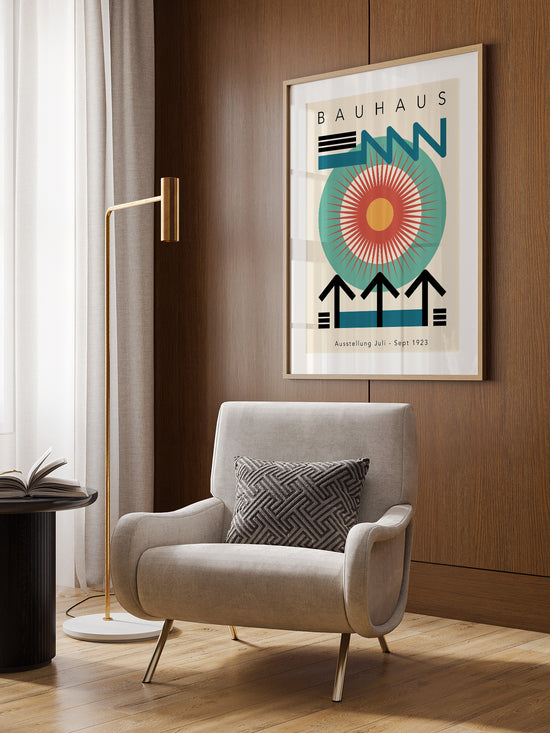 Modern Geometric Bauhaus Poster