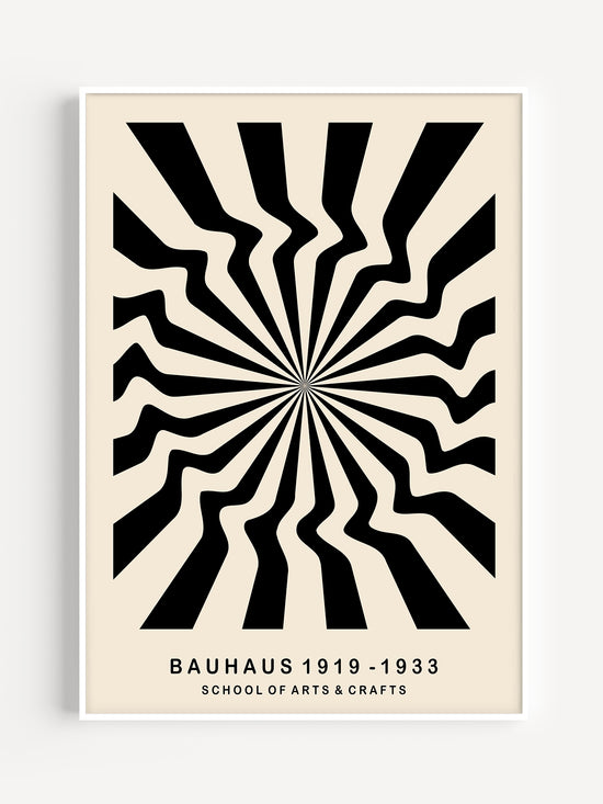 Bauhaus Op Art Print