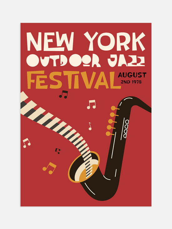 New York Jazz Festival Poster