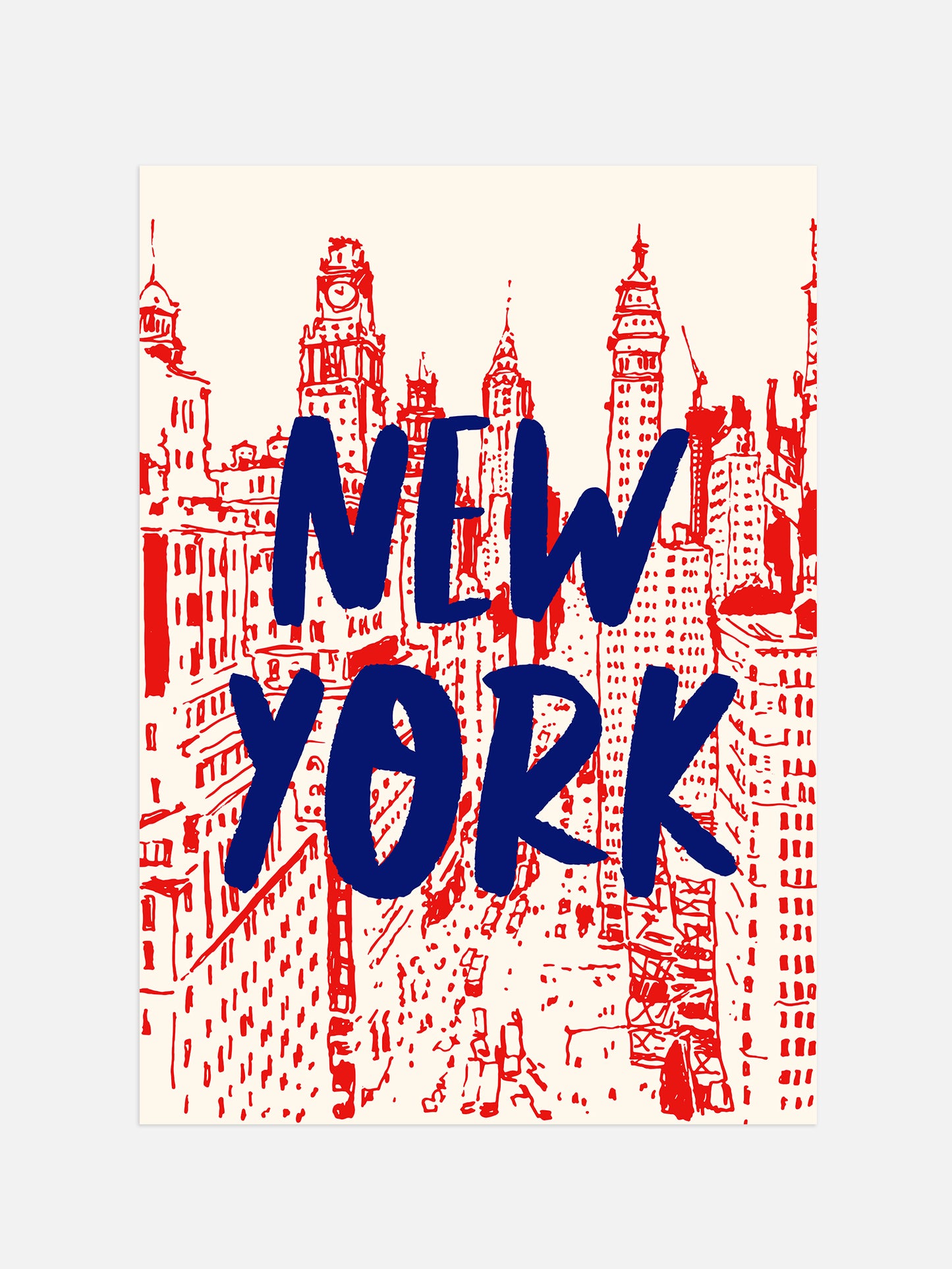 Retro New York Poster