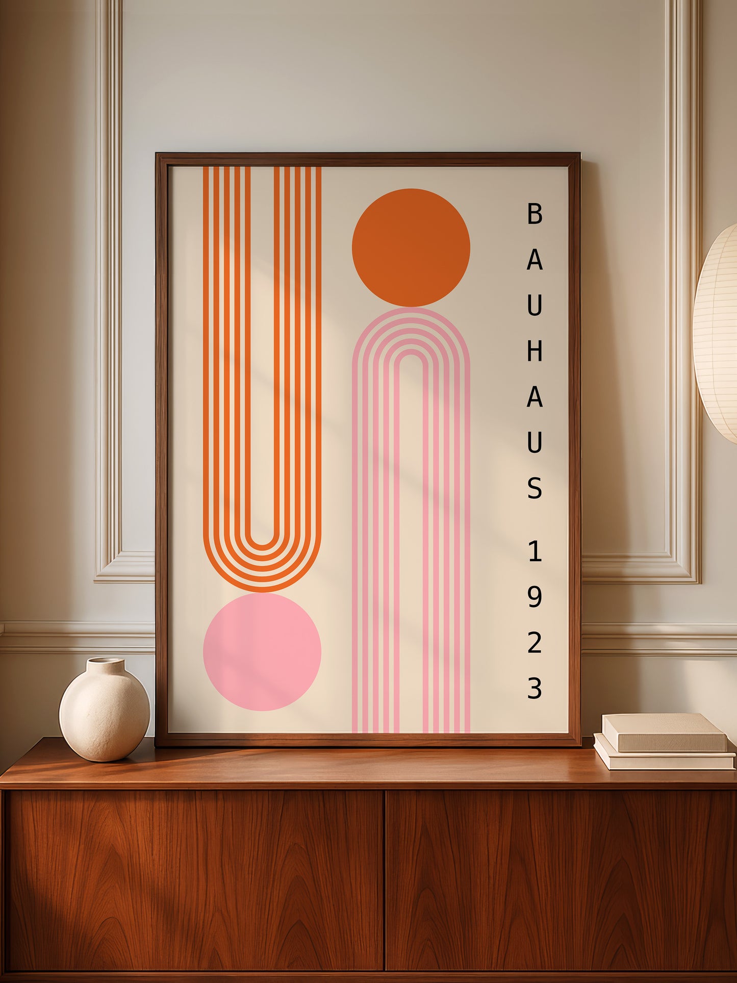 Modern Geometric Bauhaus Print