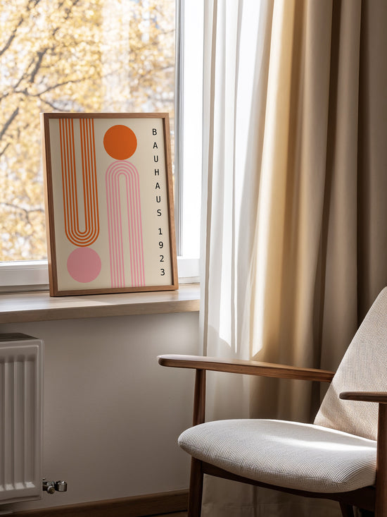 Modern Geometric Bauhaus Print