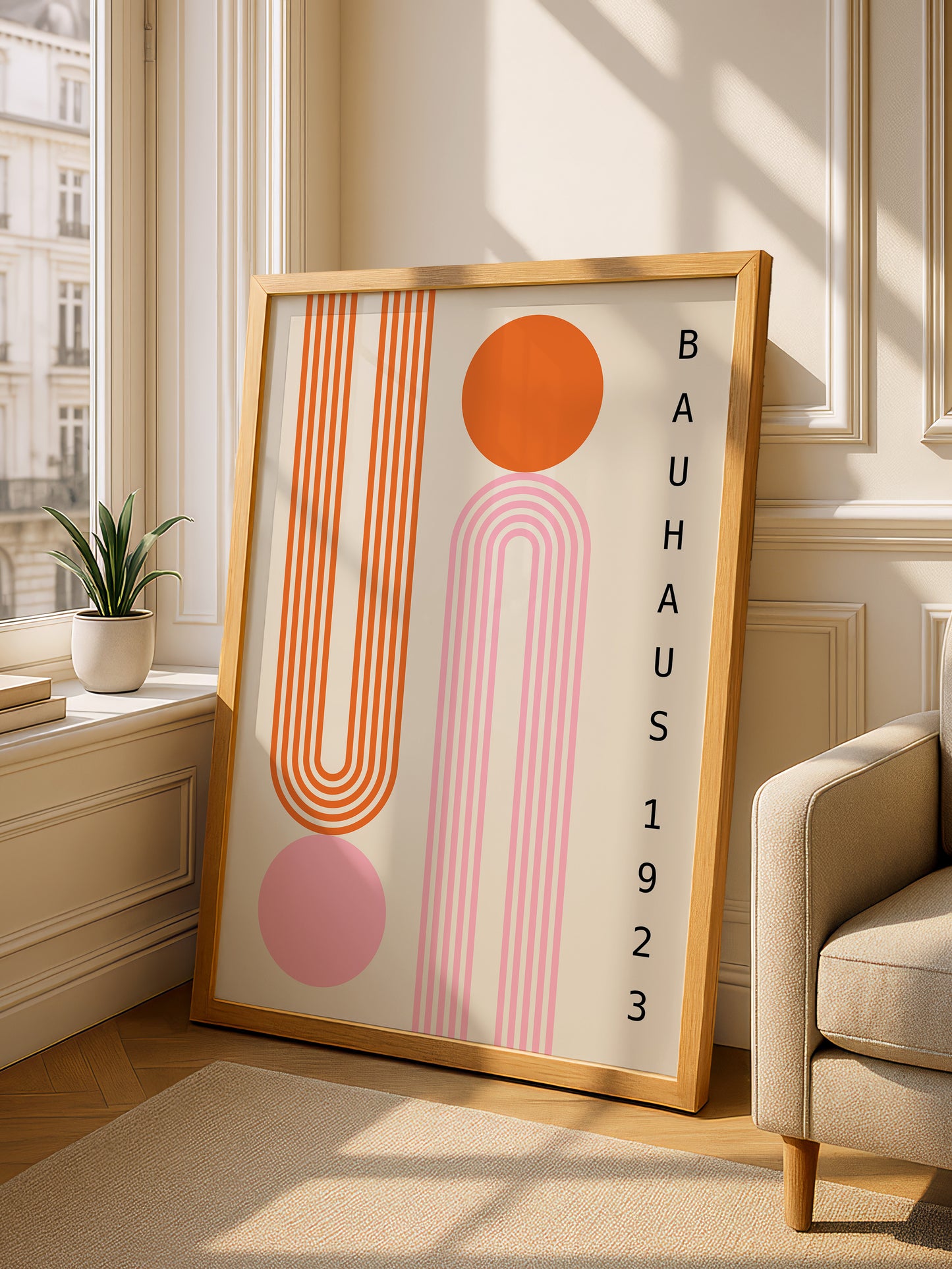 Modern Geometric Bauhaus Print