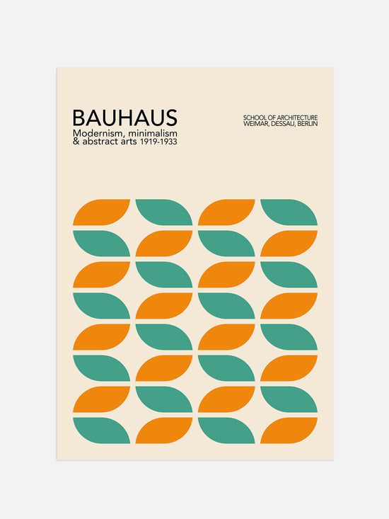 Geometric Bauhaus Poster | Digital Download