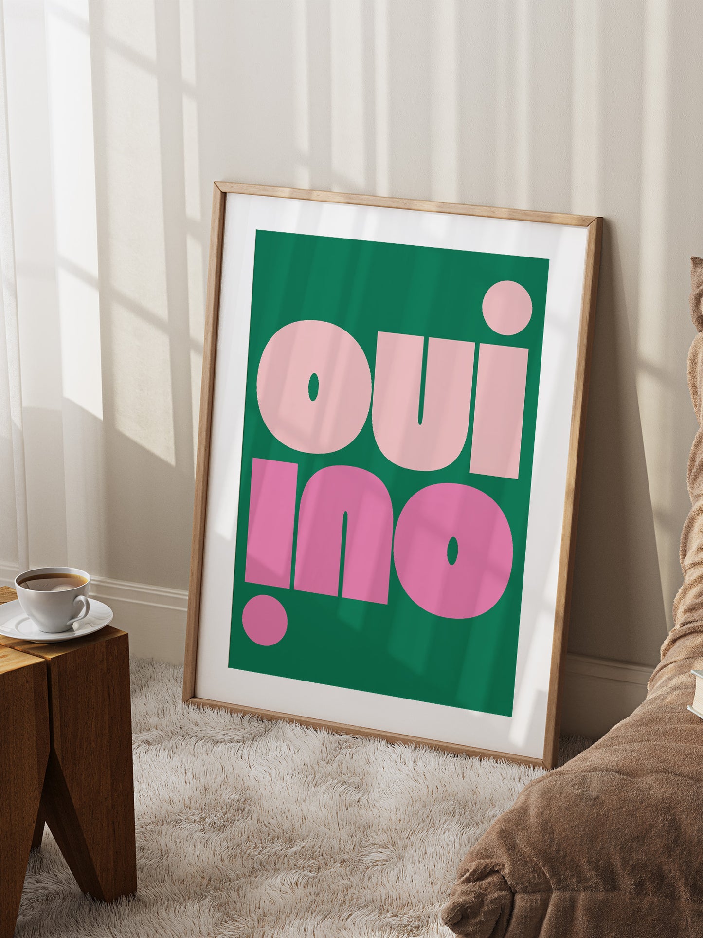 Oui Oui Print | Green