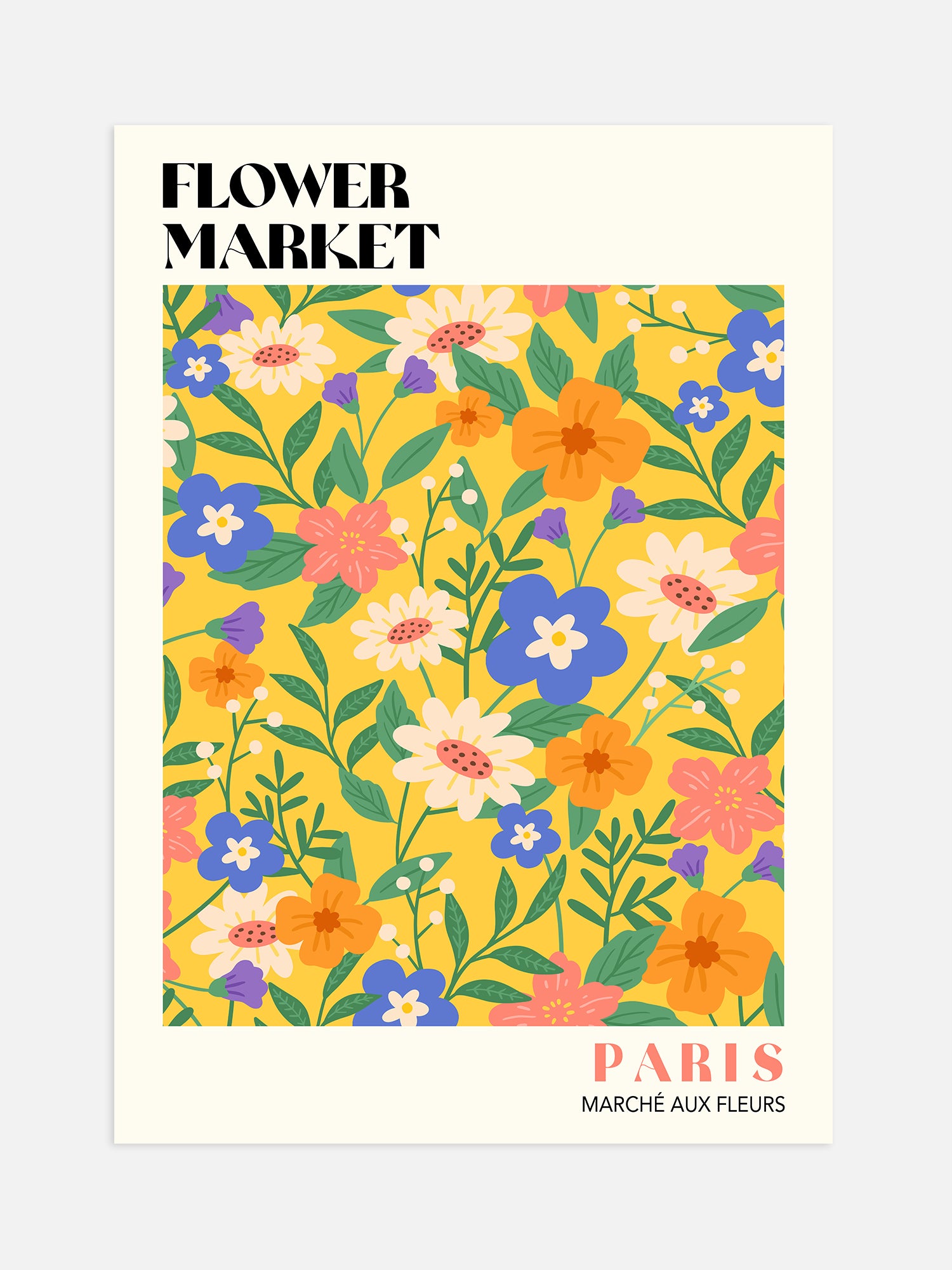 Flower Market Prints Luxe Poster Co flower-market-prints-luxe-poster-co