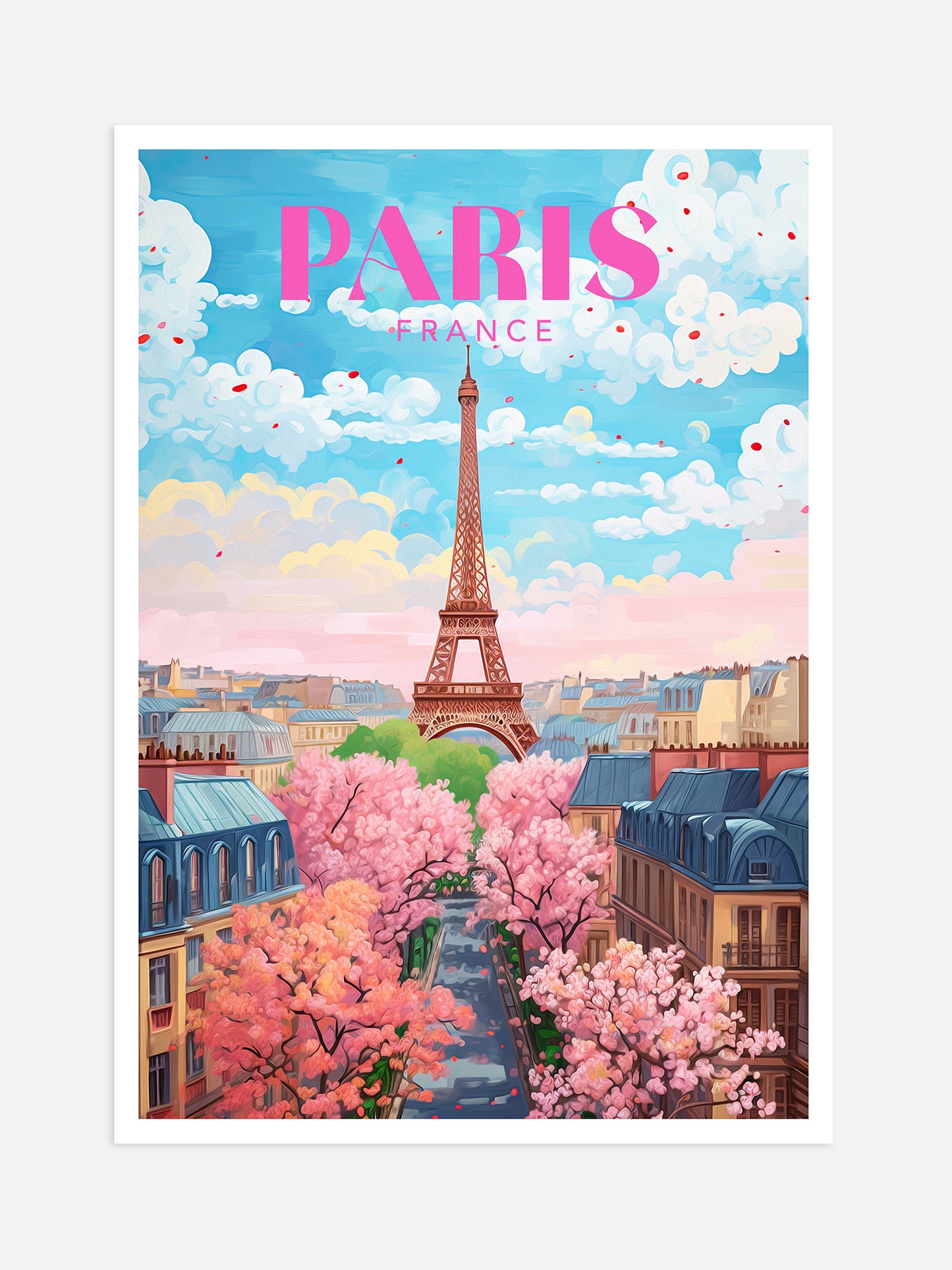 Paris Target Graphics Paris Art Print – Luxe Poster Co