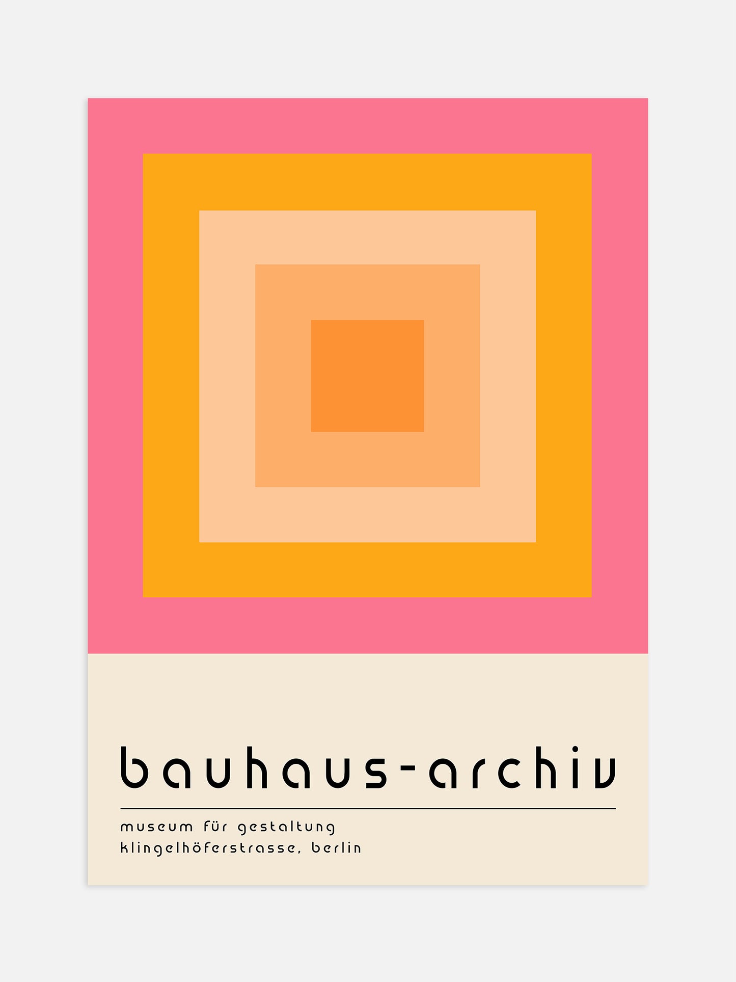 Pastel Bauhaus Squares