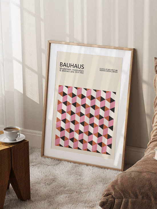 Modern Geometry Bauhaus Poster