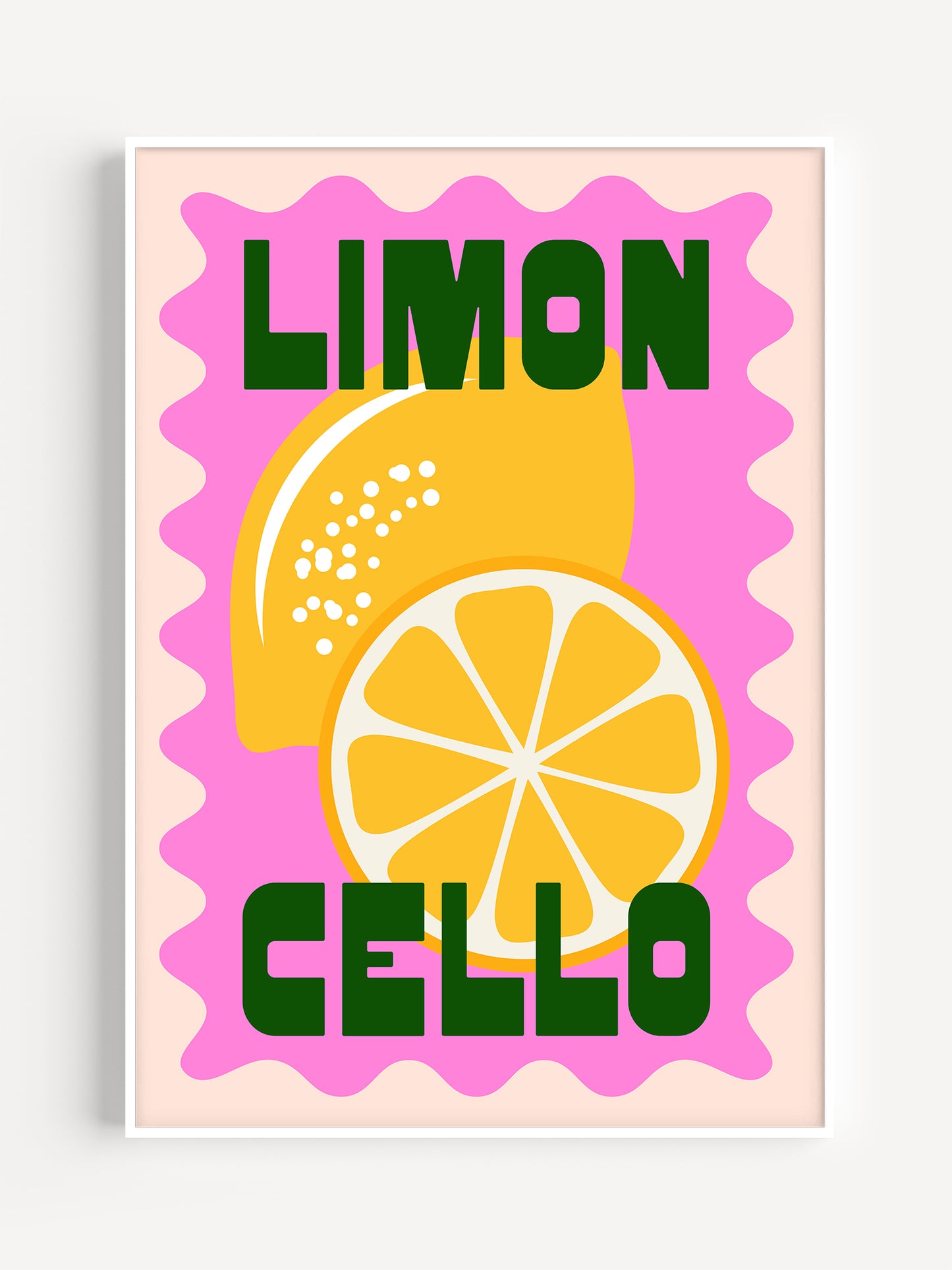 Colourful Limoncello Poster