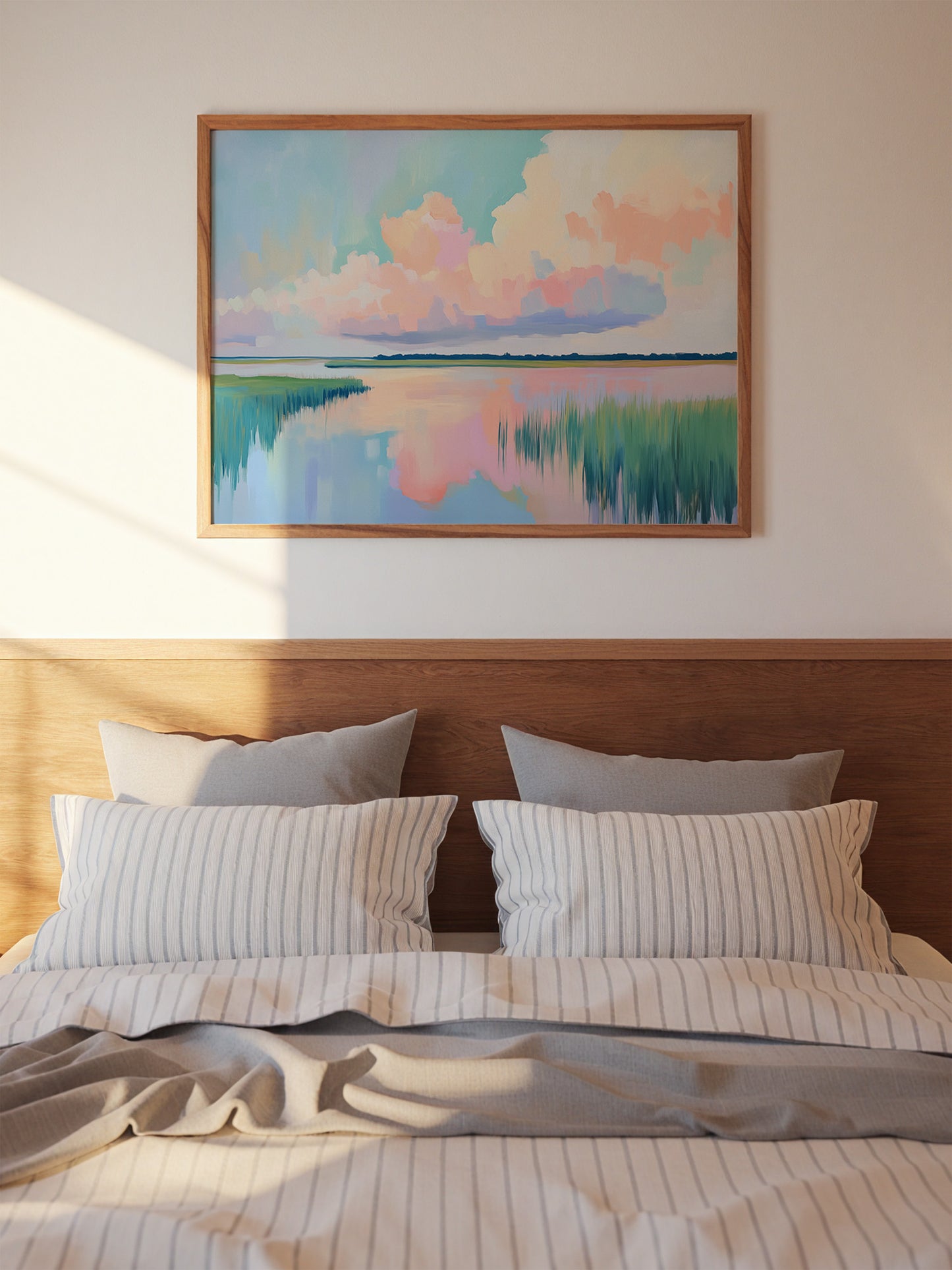 Pastel Sunset Marsh Print | Digital Download