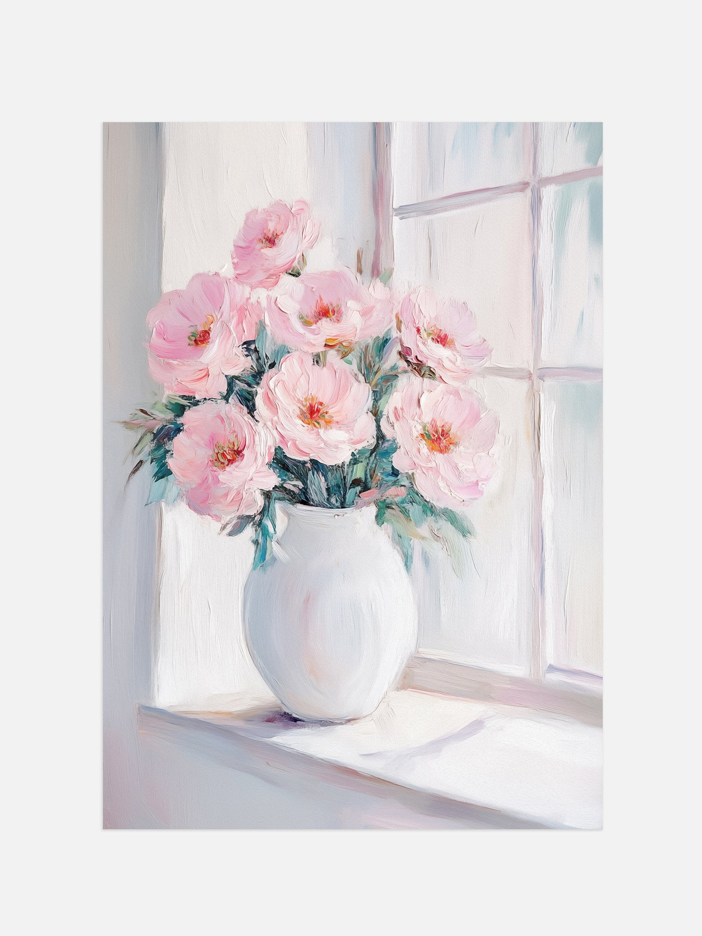 Pink Peonies Painting | Digital Download