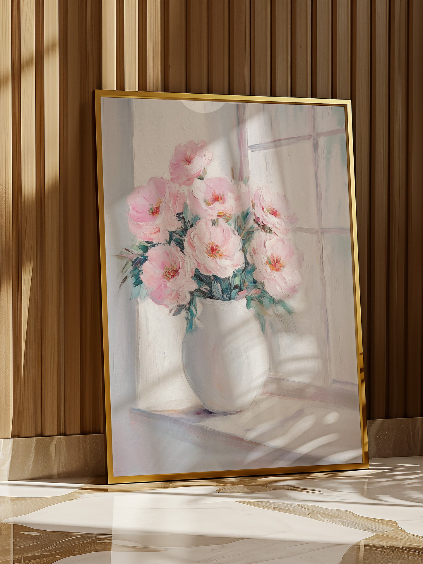 Pink Peonies Painting | Digital Download