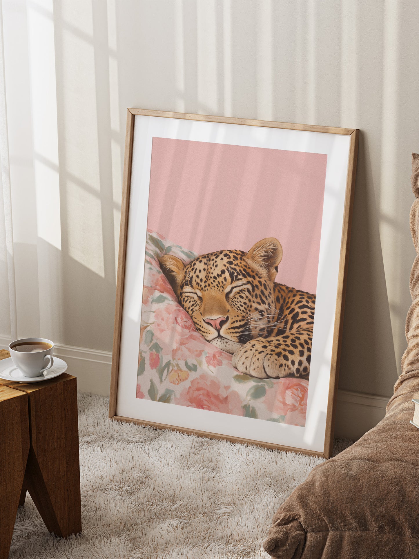 Sleeping Leopard Print | Digital Download