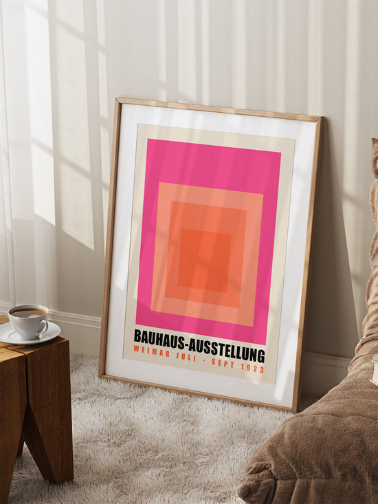Load image into Gallery viewer, Pink Maximalist Bauhaus Poster
