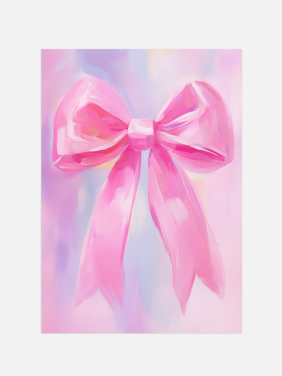 Pink Bow Painting | Digital Download