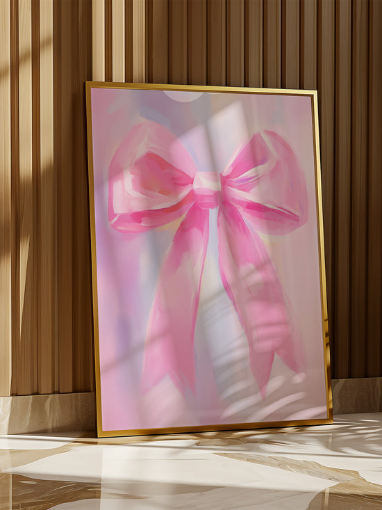 Pink Bow Painting | Digital Download