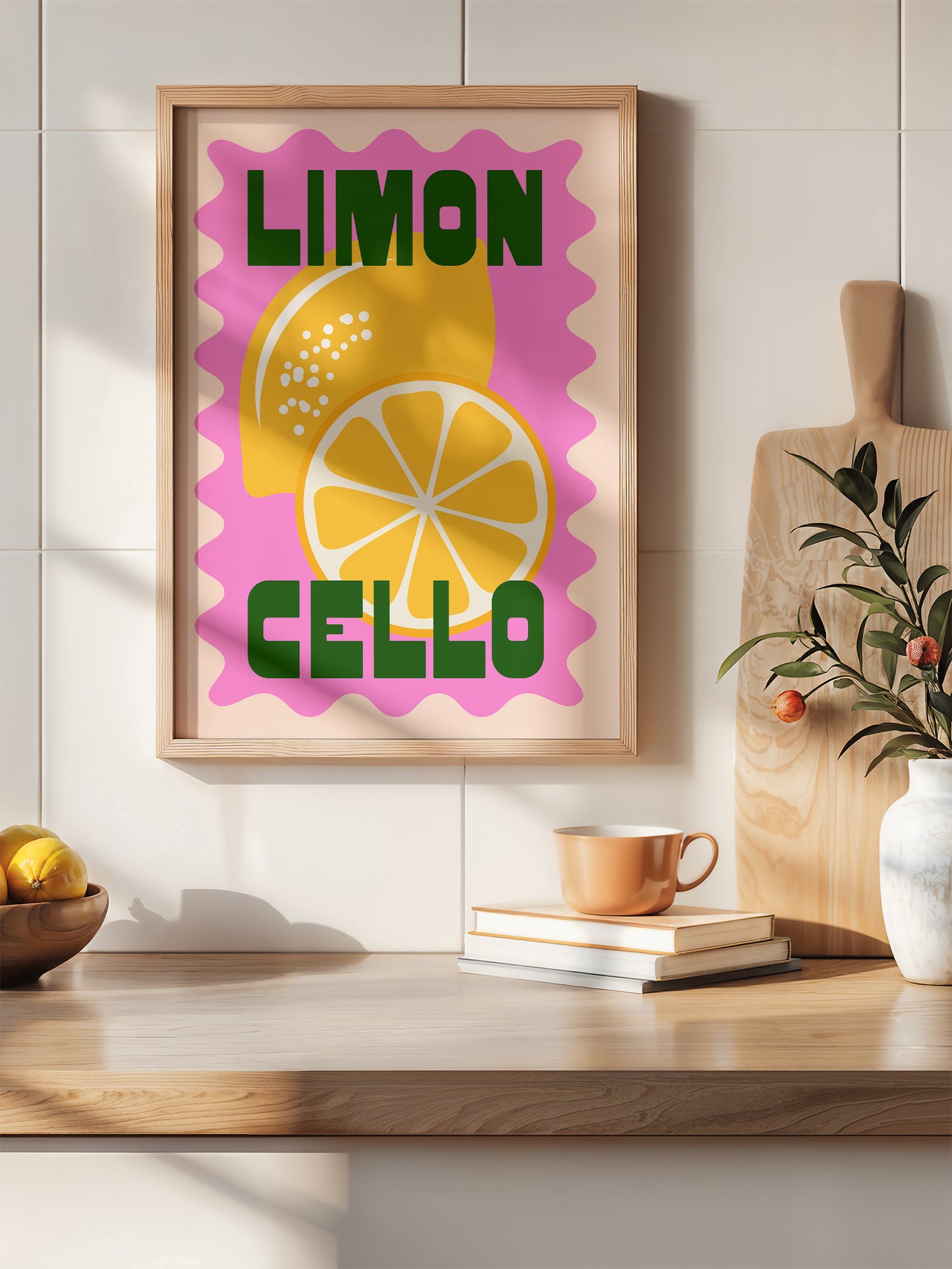 Colourful Limoncello Poster